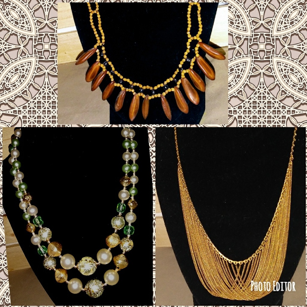 Lot of 3 Necklaces